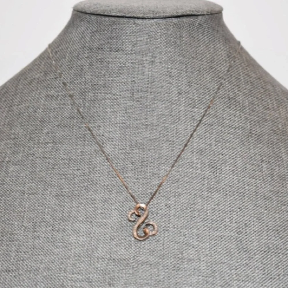 Jane Seymour Open Hearts Real White Diamond 925 Pendant/Necklace‎ 18